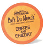 Cafe Du Monde Naturally Caffeinated Ground Coffee and Chicory, 2 Cans, 15 Oz